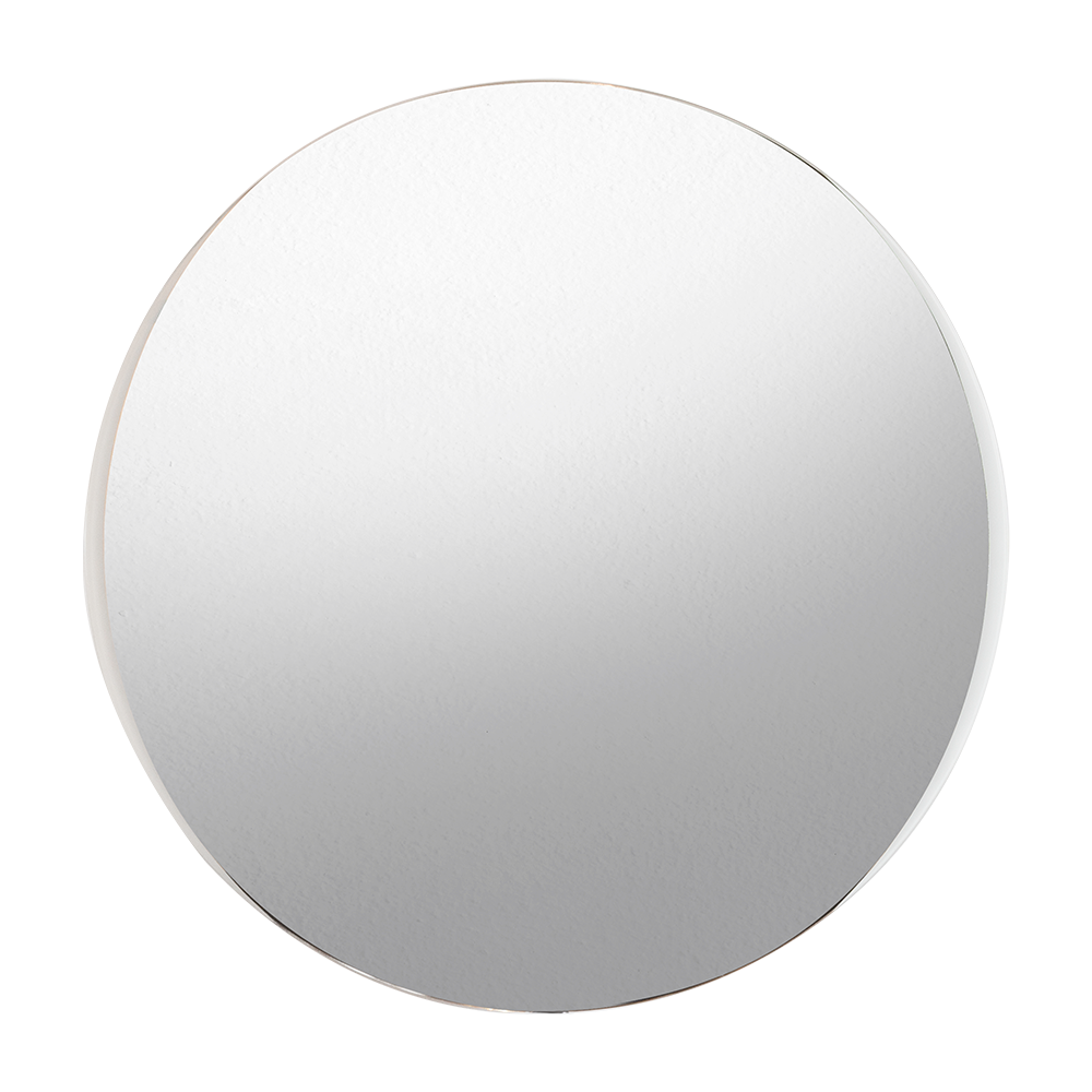 Espejo Circular Dakota, Gris, Diseño Moderno
