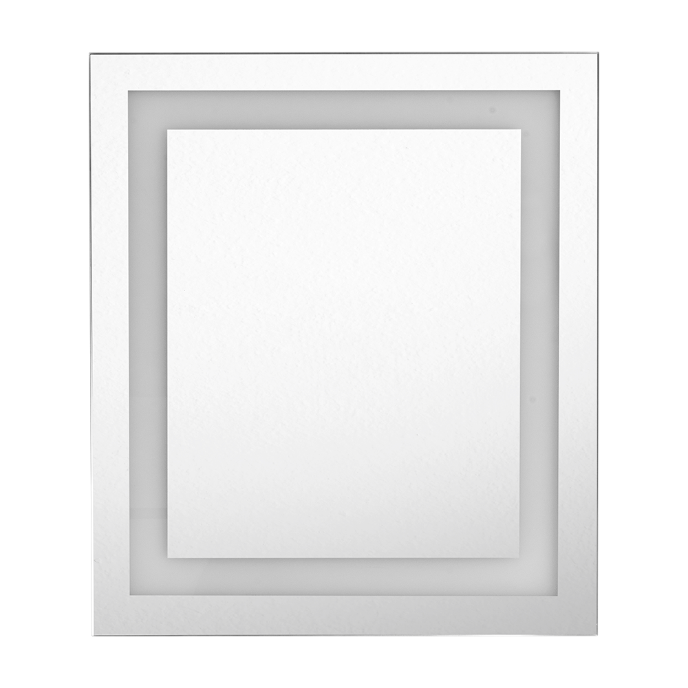Espejo Rectangular Torino, Girs,  con Diseño en Sandblasting