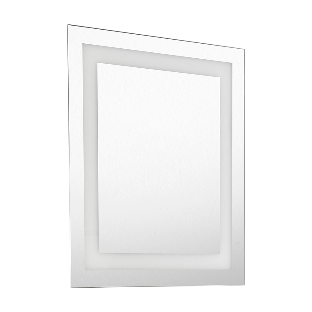 Espejo Rectangular Torino, Girs,  con Diseño en Sandblasting