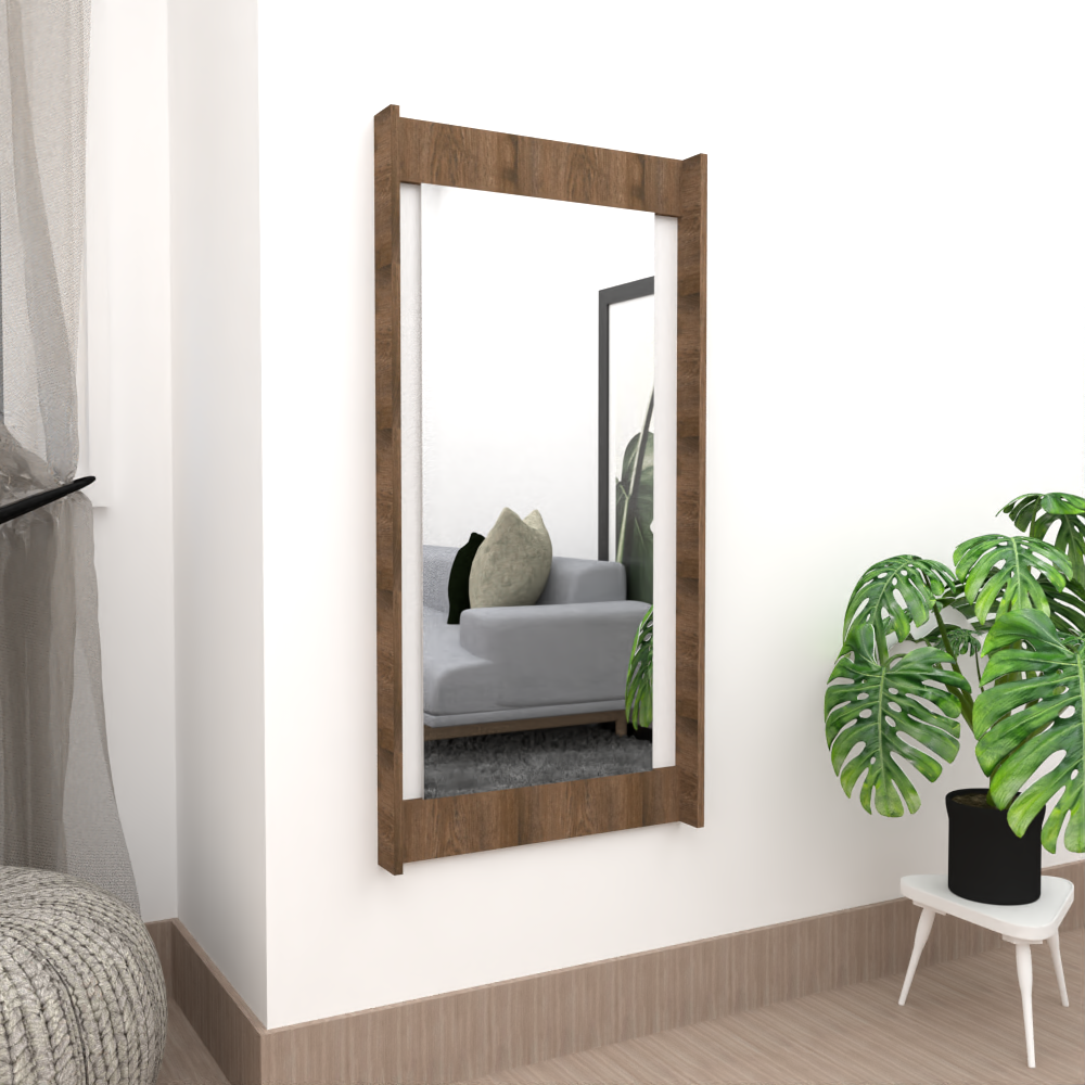 Espejo Scala Rectangular 100X60, Con Diseño Moderno
