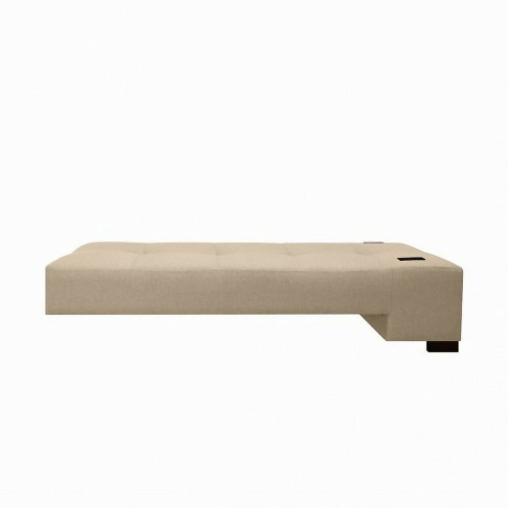 Sala Cama Sterimberg En Tela Beige - Amoblando
