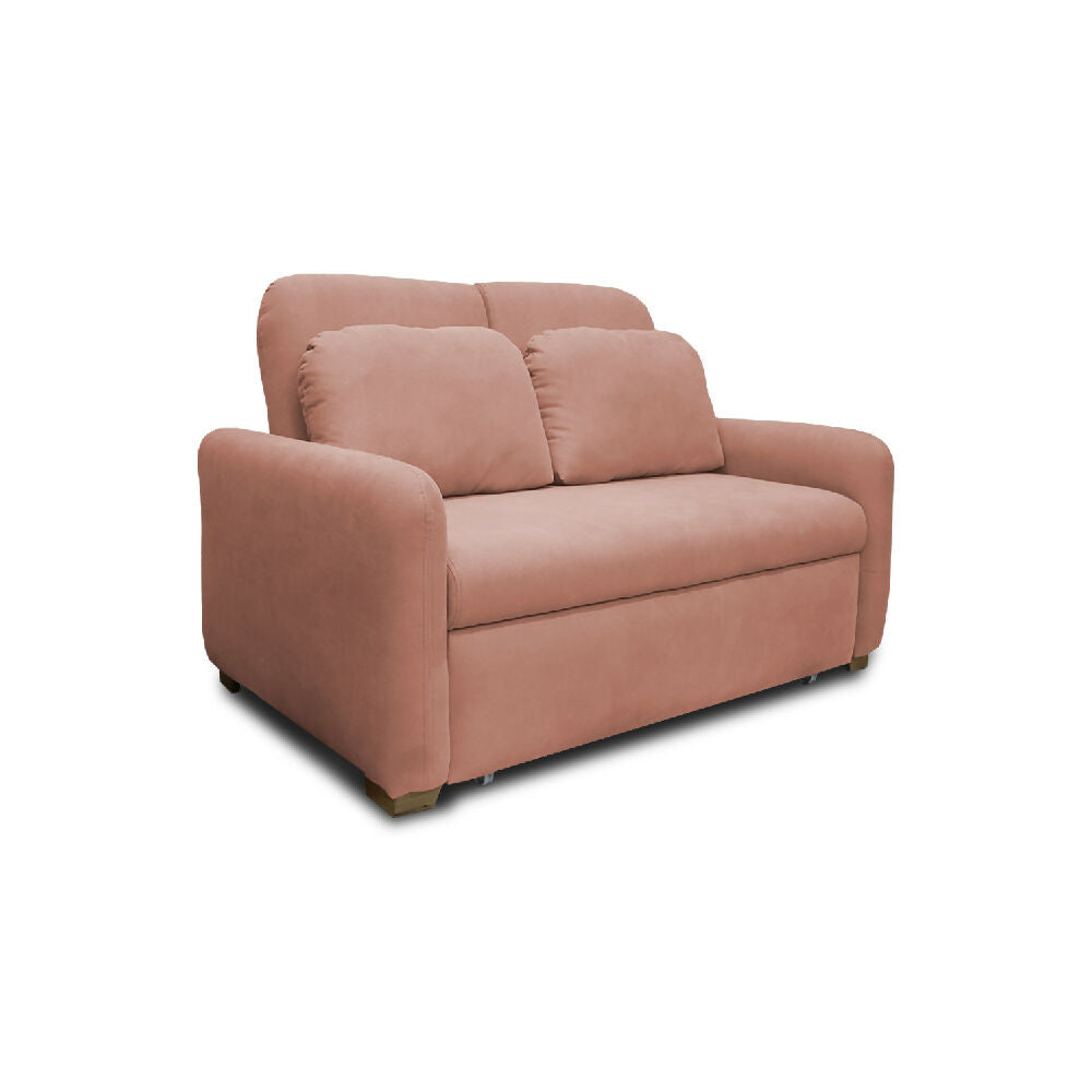 Sofacama Nube Multifuncional Carrito Reclinable Camel + Cojines