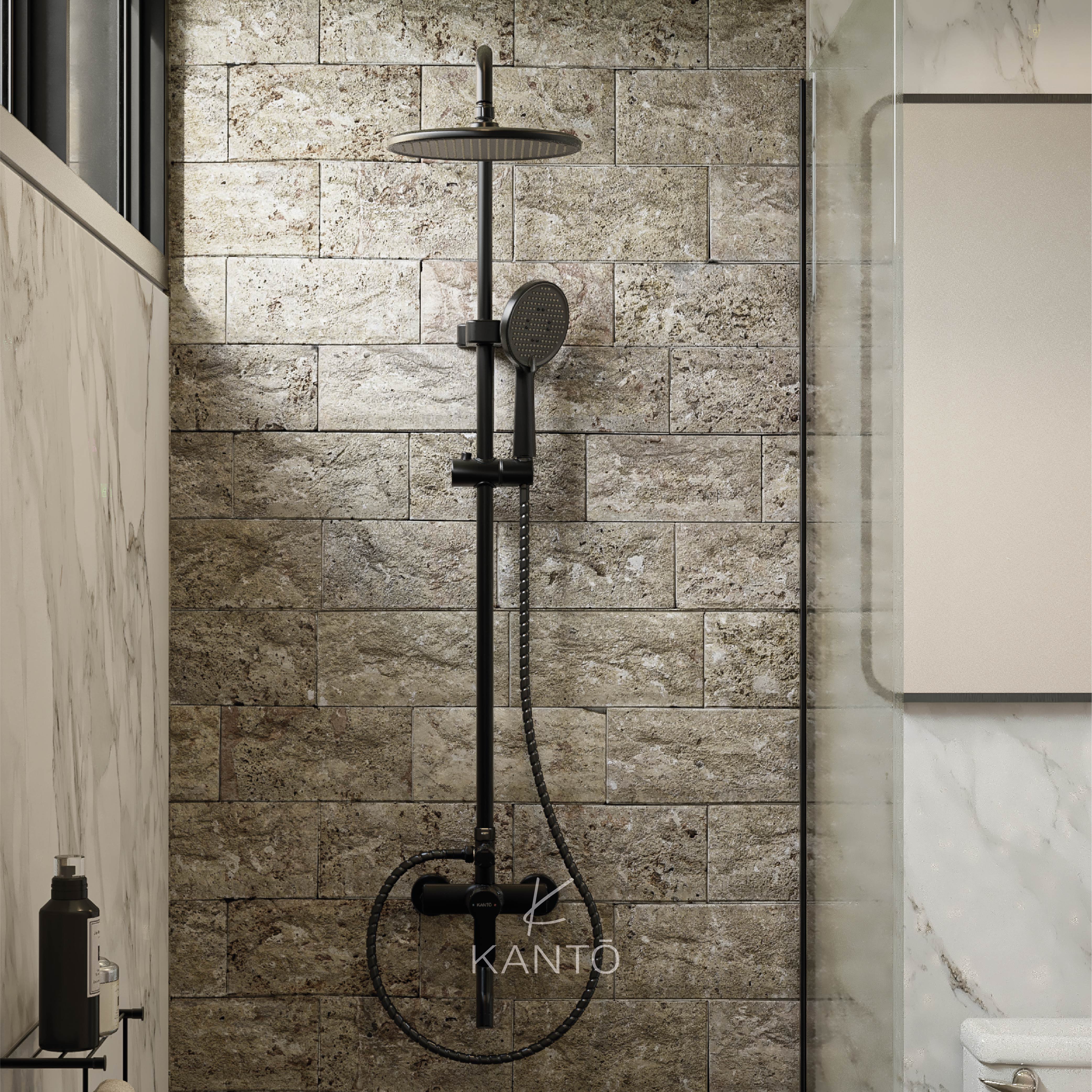 Columna de Ducha Essential Black