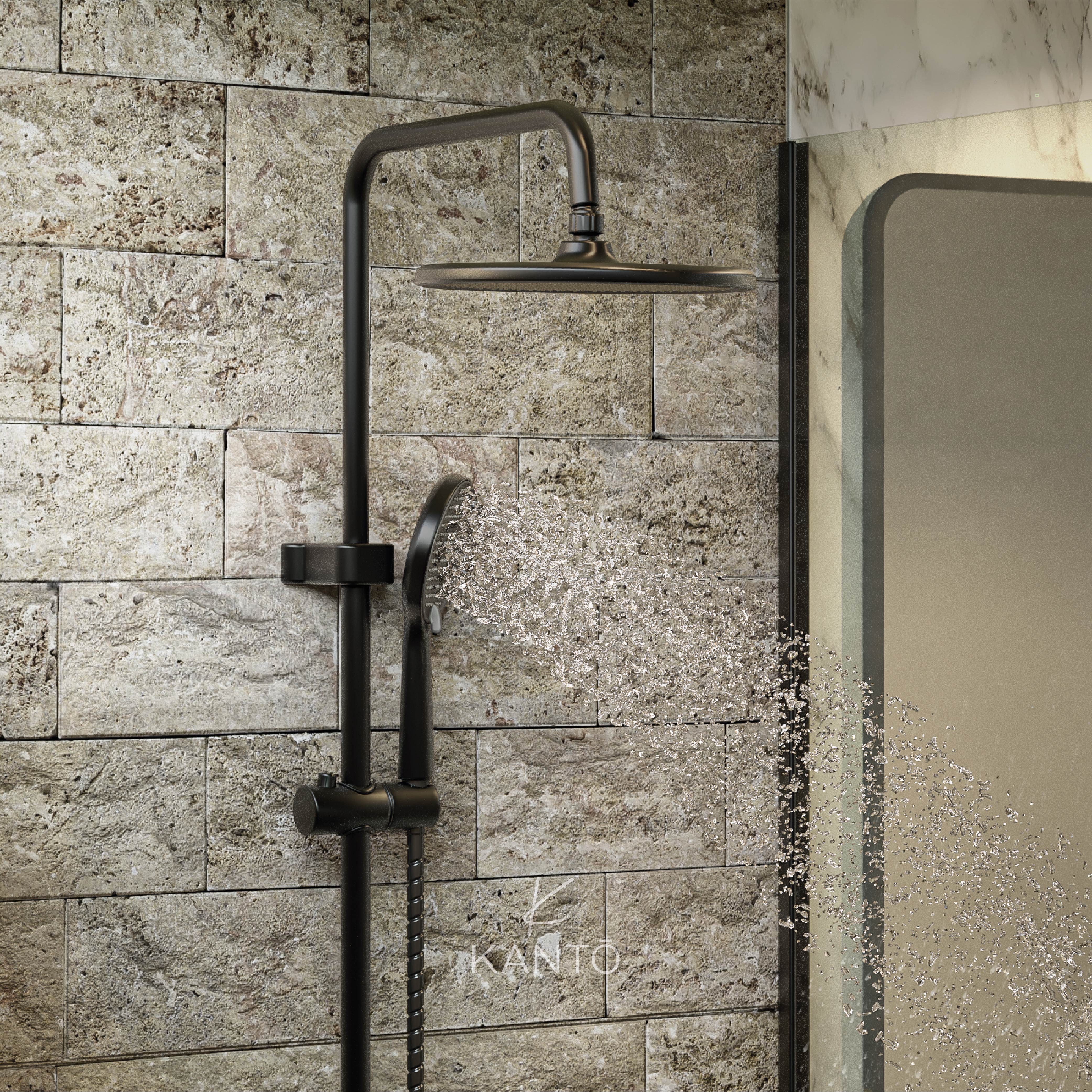Columna de Ducha Essential Black