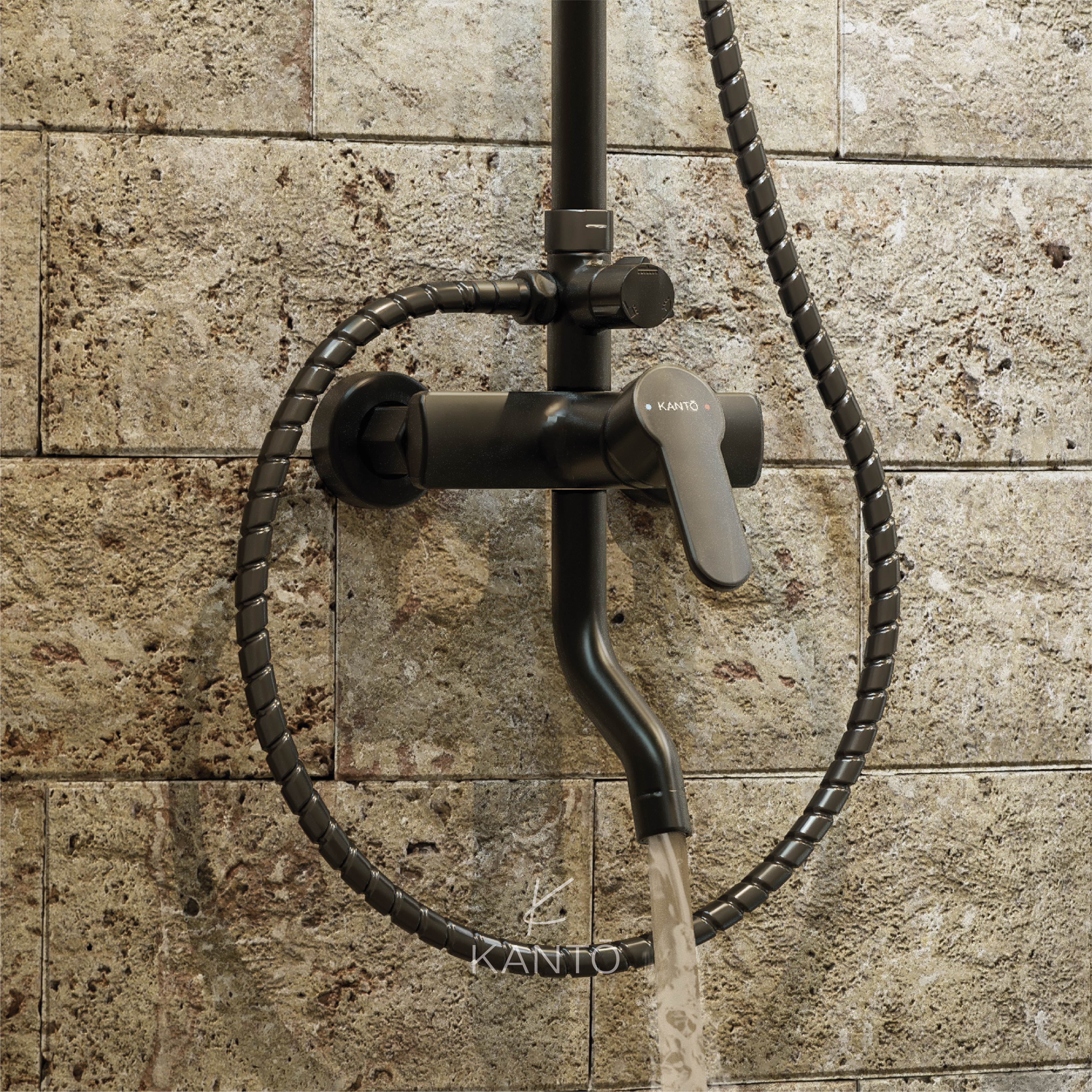 Columna de Ducha Essential Black
