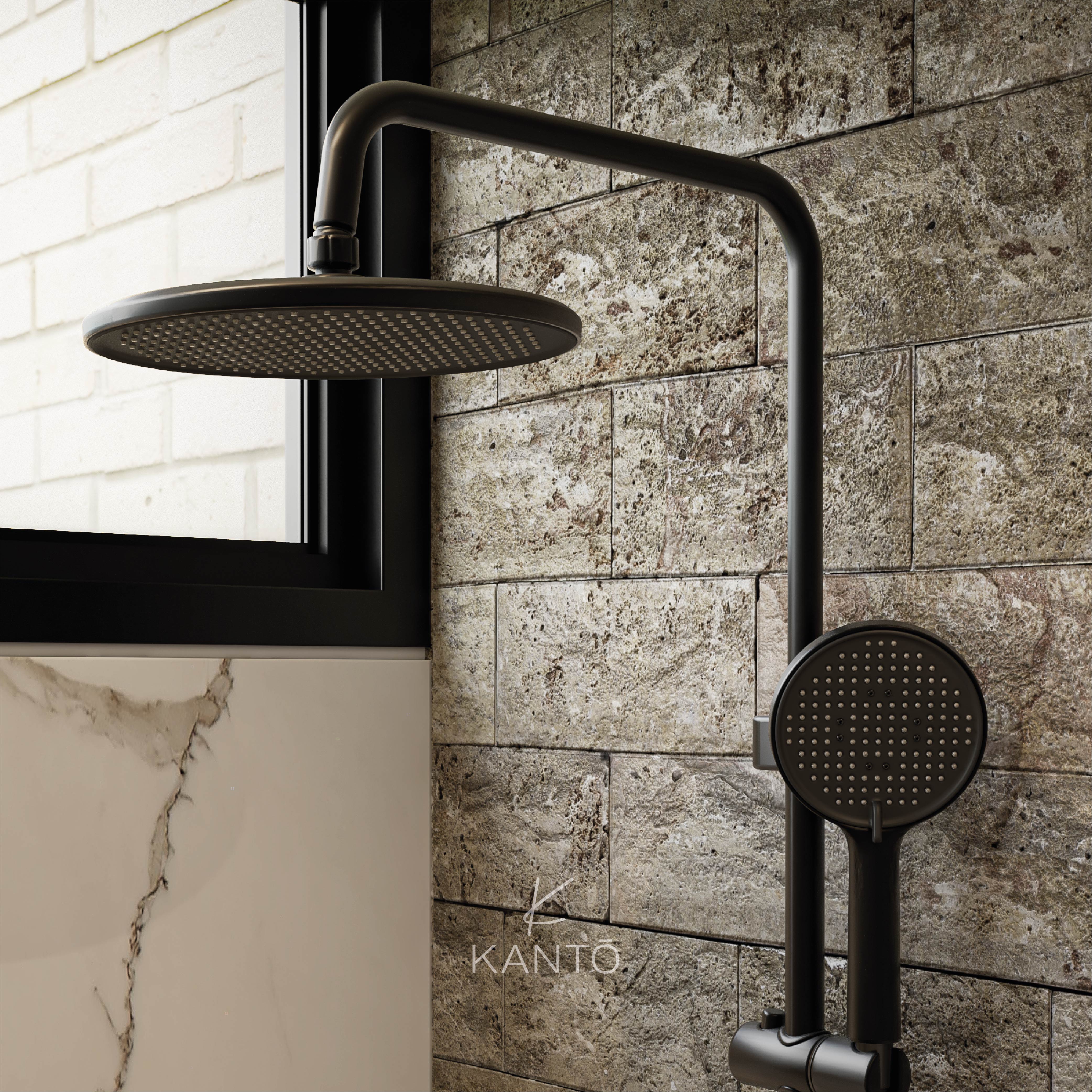 Columna de Ducha Essential Black
