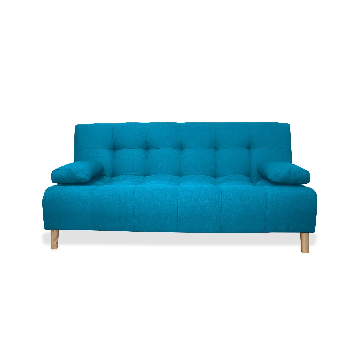 Sofa Cama Sabathy Turquesa Mas Cojines