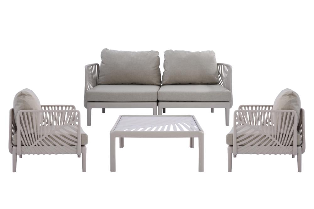 Sala de Exterior Astratto, Beige