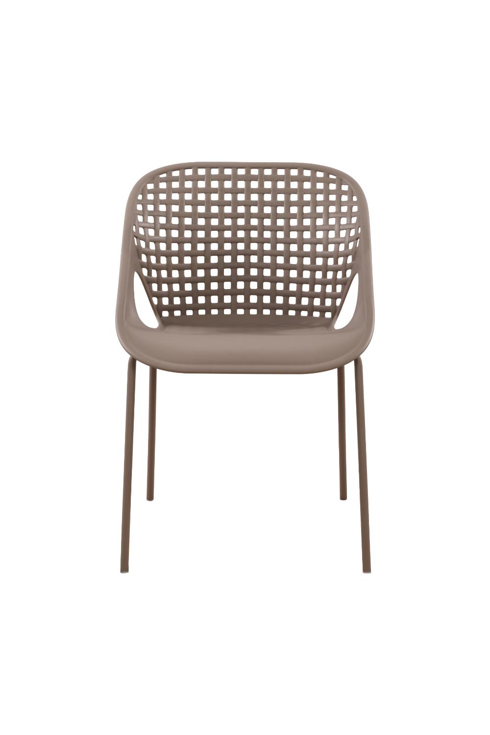 Combo Talos, Incluye una Mesa y 4 Sillas Color Taupe