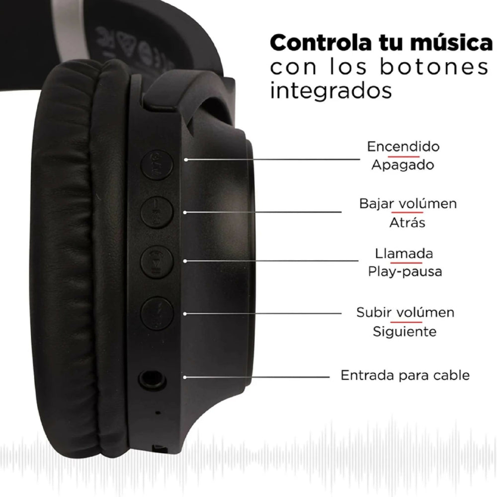 Audífonos Bluetooth Inalámbrico Movisun K11 Y Conexión Estable