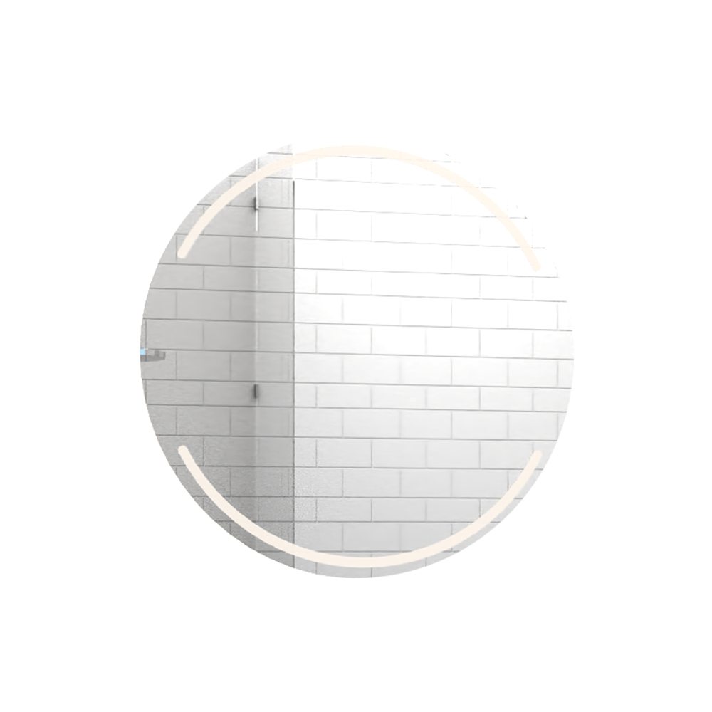 Espejo Circular Dallas, con Luz Led