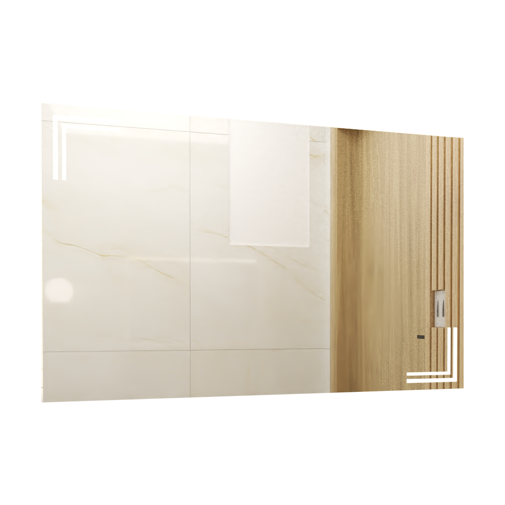 Espejo Rectangular Iberia, con Luz Led