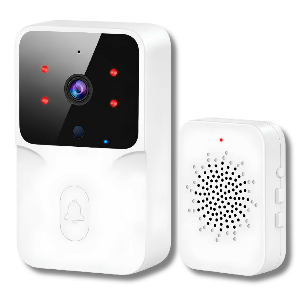 Camara Timbre De Seguridad Wi-Fi Con Alertas En Tiempo Real Para Hogar