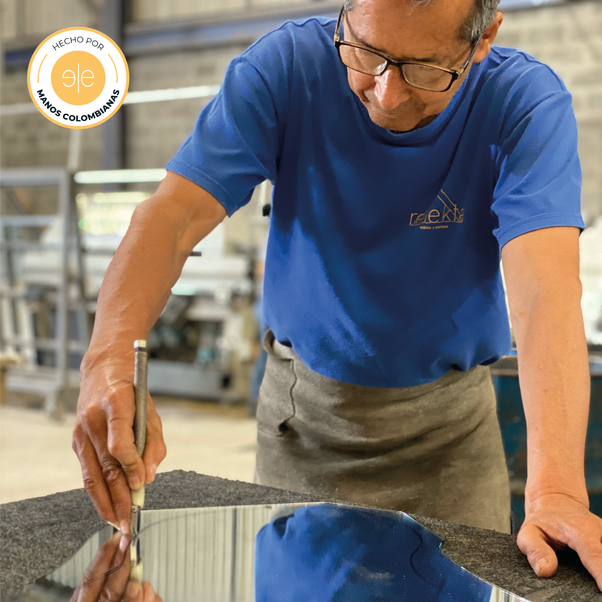 Espejo Irregular Dominic, Diseño Moderno