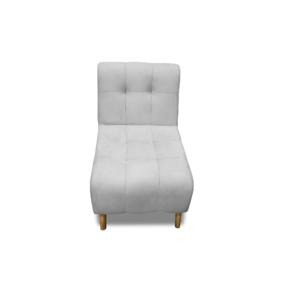 Poltrona Fija Milan Gris Plata