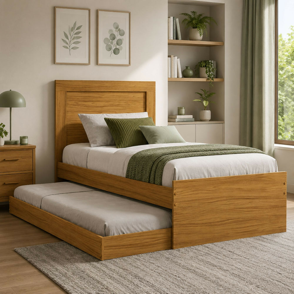 Cama Sencilla Verona, Natural