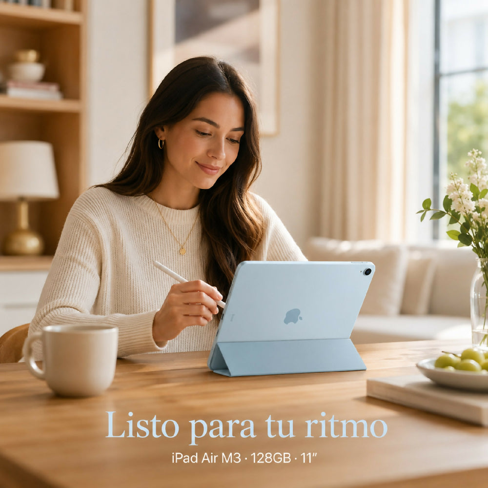 Tablet Apple IPad Air 11'' M3 128gb Diseño UltraDelgado Celeste