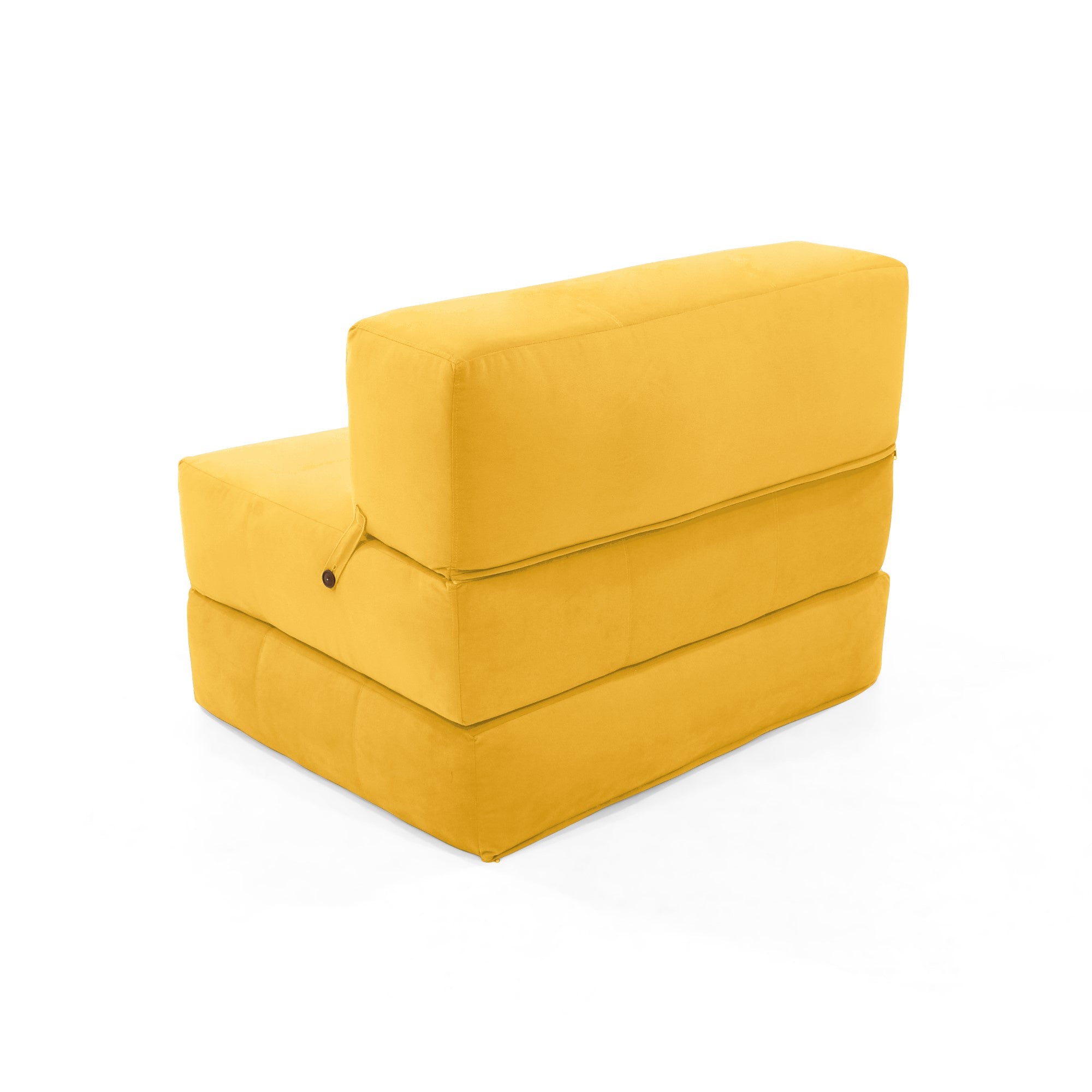 Sofa Cama Bosnia 102x81x78 Tela Mostaza
