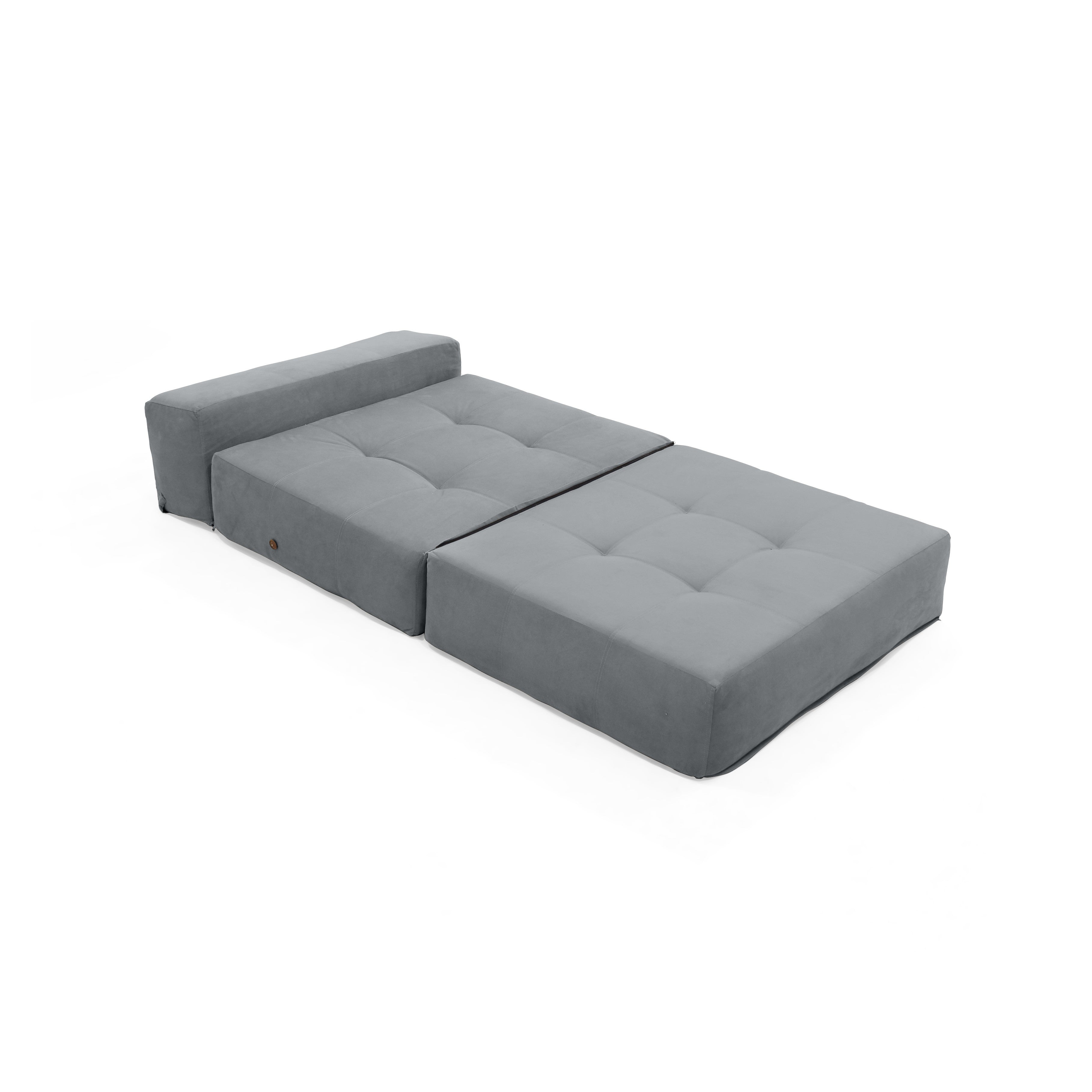 Sofa Cama Bosnia 102x81x78 Tela Gris