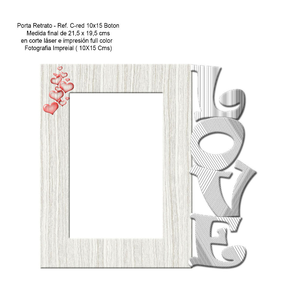 porta love 10x15 CRed Ficha