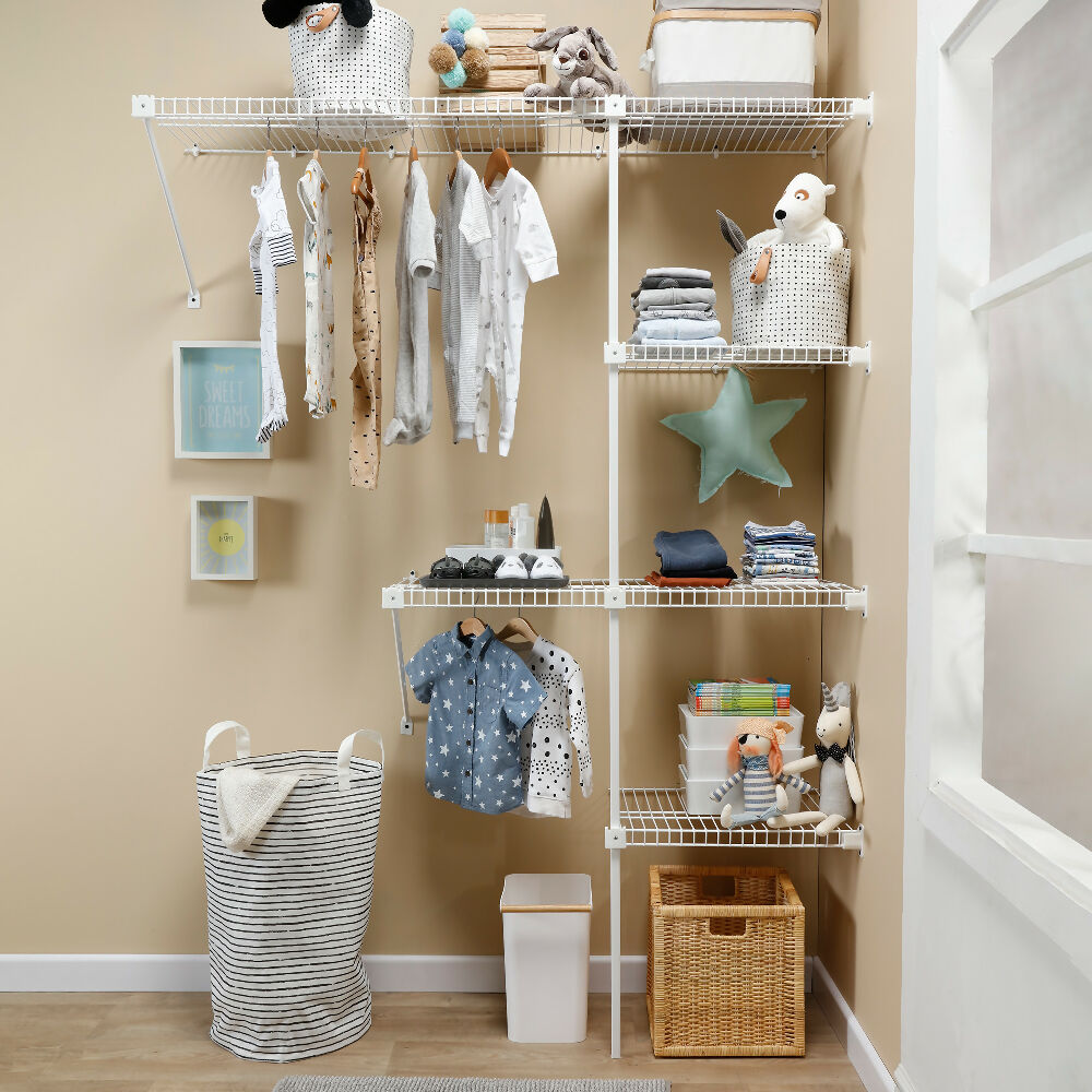 Closet Classic Modular en Acero Rejiplas Alta Resistencia color blanco
