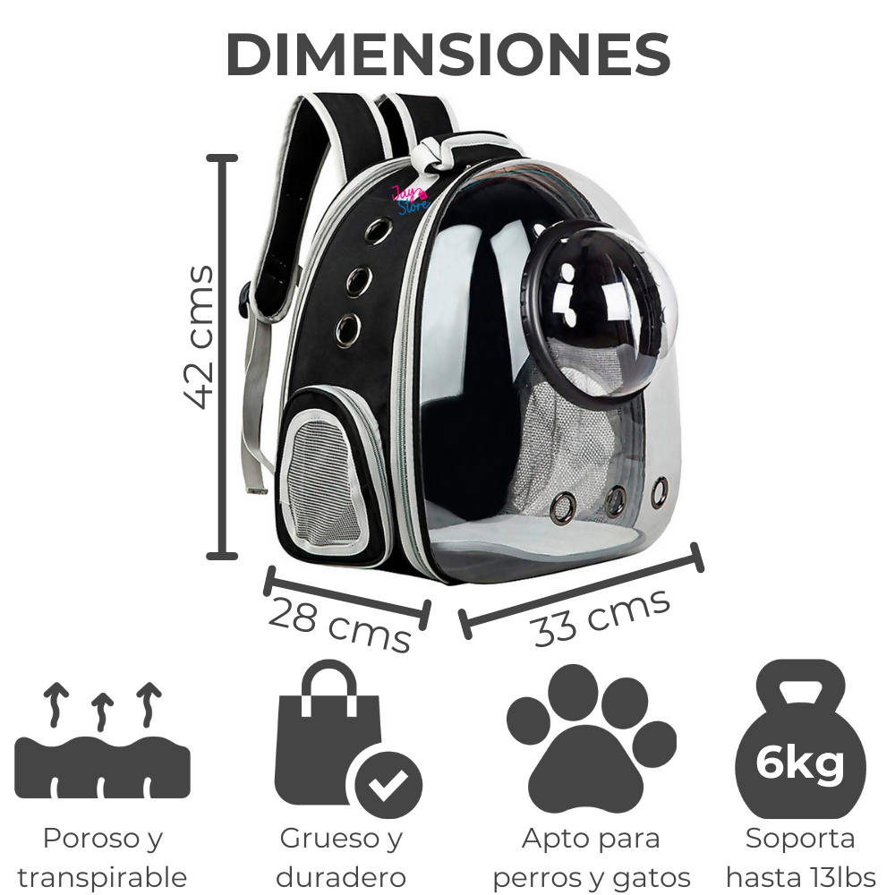 Maleta Transportadora De Gatos Perros Mascotas Bolso Viajero