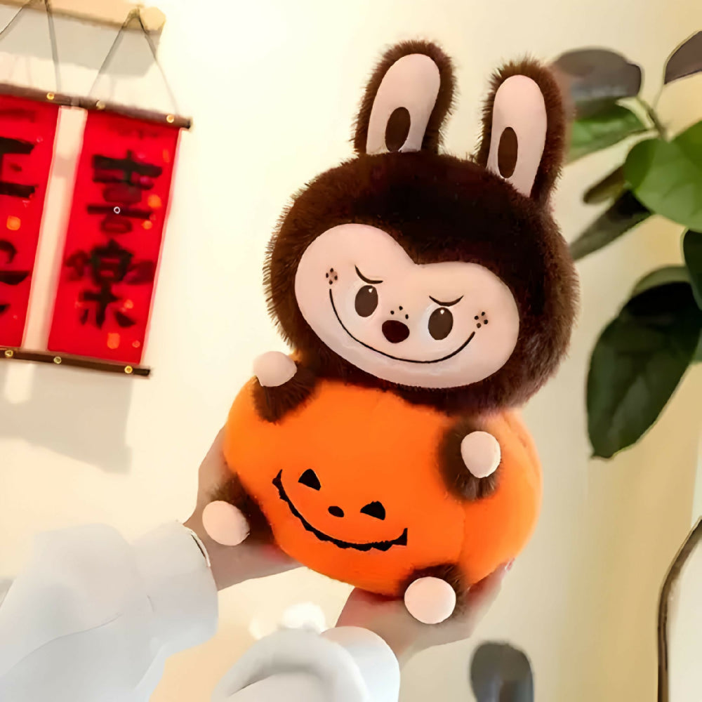 Labubu Calabaza 40 Cm Peluche Con Manta Oculta – Suavidad, Abrigo Y Diseño Único Para Regalo Especial
