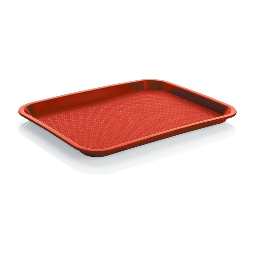 Bandeja De Autoservicio Pequeña 27X35cm Rojo