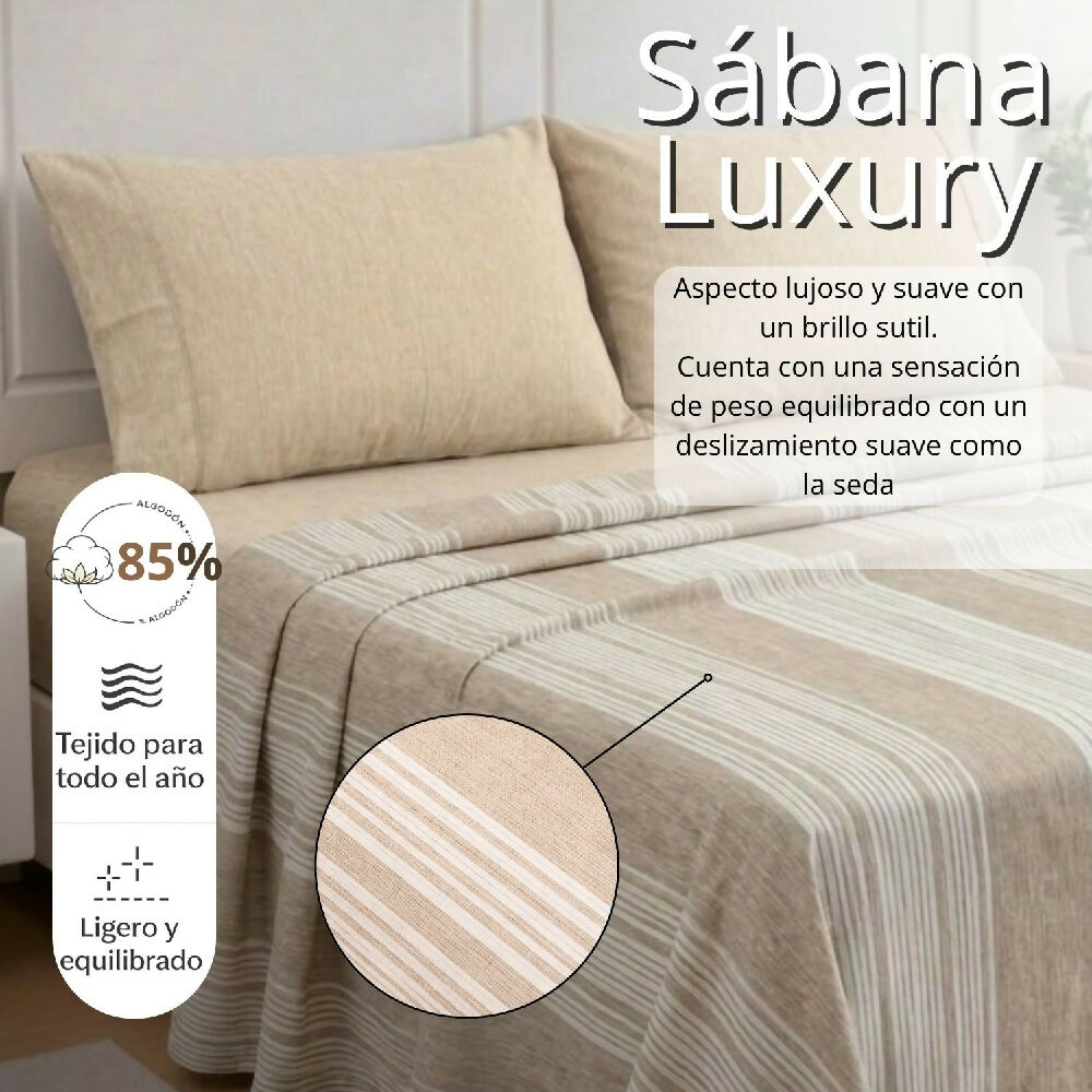 Juego de Sabana Doble Estampada 1