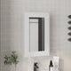 Gabinete de Baño Cary, Blanco, con Puerta Espejo y Tres Entrepaños ZF