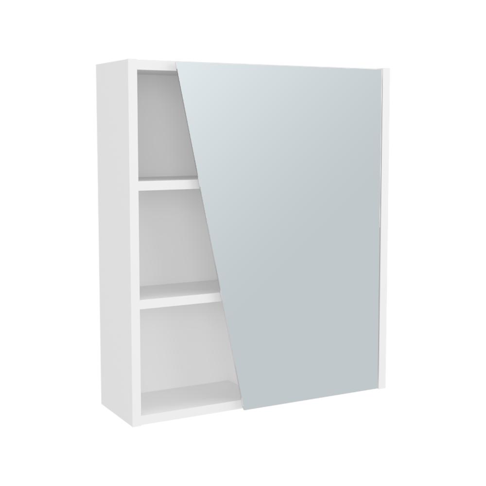 Gabinete de Baño Quintana, Blanco Duqueza, con espejo ZF