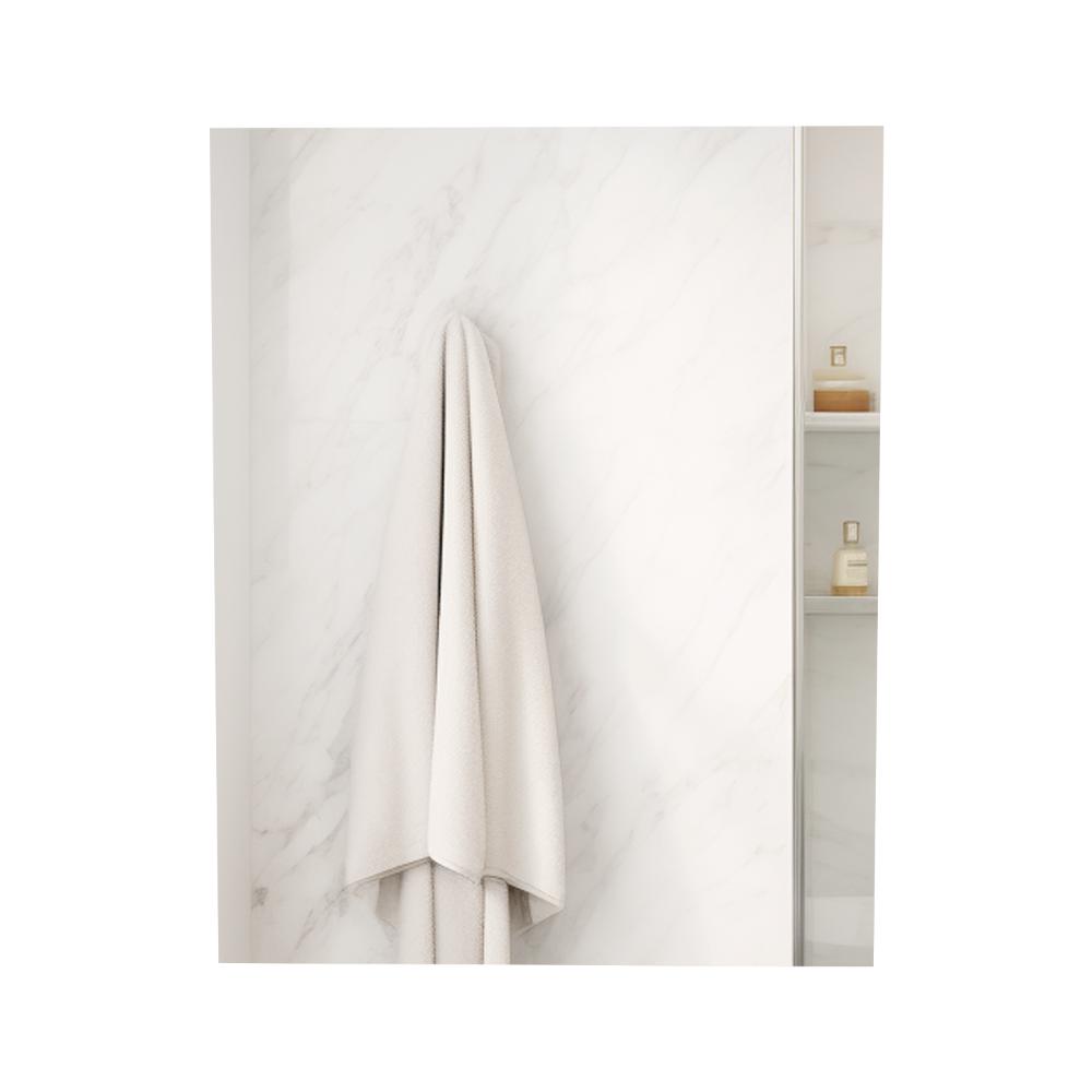 Gabinete de Baño Pérsico, Blanco, con Puerta Espejo y Dos Entrepaños Para Ubicar Objetos