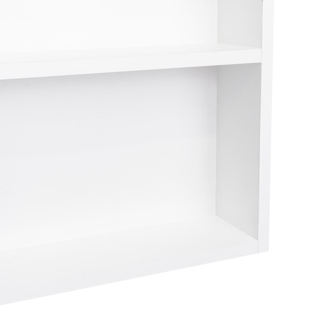 Gabinete de Baño Pérsico, Blanco, con Puerta Espejo y Dos Entrepaños Para Ubicar Objetos