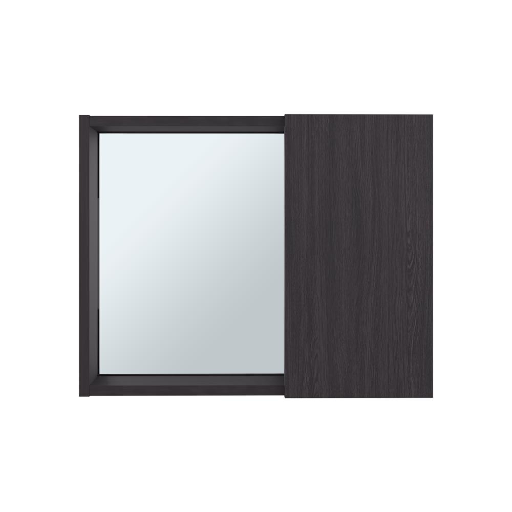 Gabinete de Baño Alessi, Wengue, con espacio para guardar objetos de aseo personal ZF
