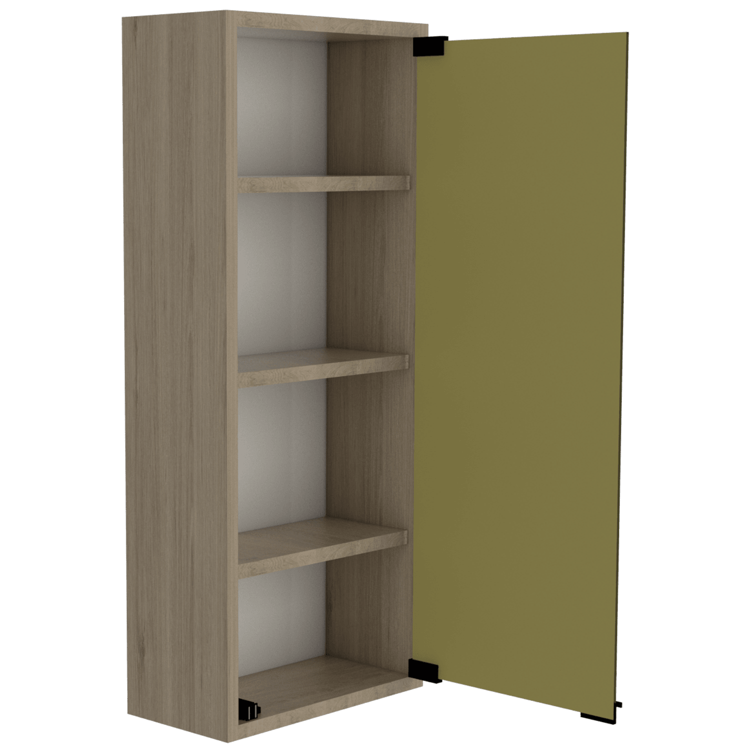 Gabinete de Baño Zania, Beige, con Múltiples Superficies Para Almacenamiento de Objetos de Aseo - VIRTUAL MUEBLES