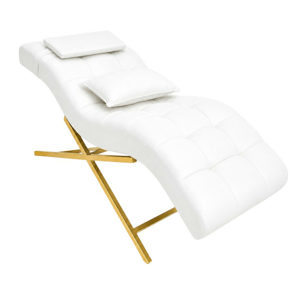 Camilla para Lashista 160x60x70 Blanco