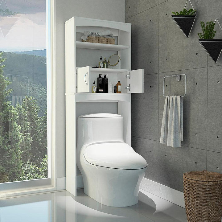 Mueble baño HANG OUT Blanco y verde módulo rectangular B&K
