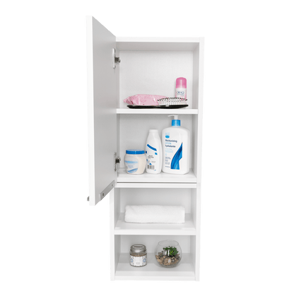Gabinete de Baño Ciro, Blanco, con Amplio Espacio Para Guardar Objetos de Aseo Persona X2