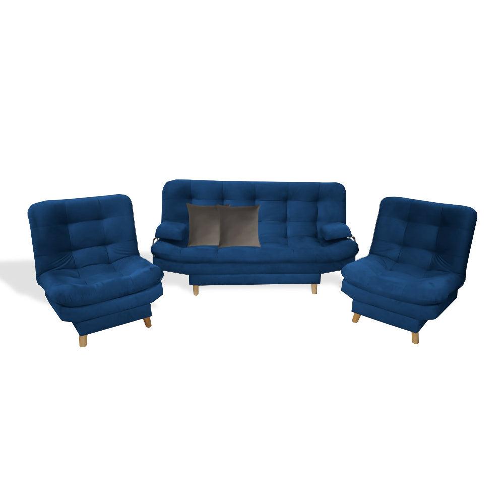 Sala Clic Clac Hauser Azul Petroleo