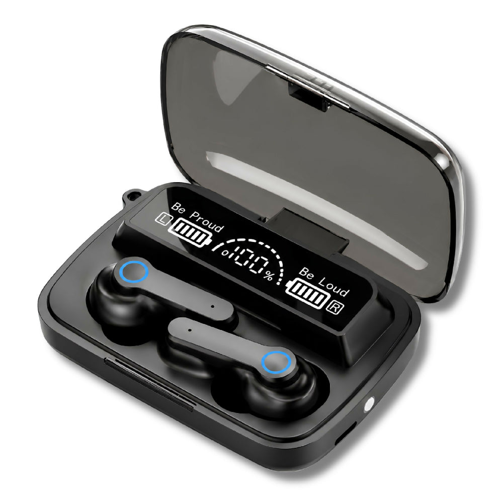 Audifonos Inalambricos M19 Bluetooth 5.3 Recargables Con Power Bank