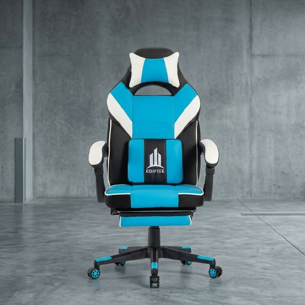 Silla gamer Edifice Azul