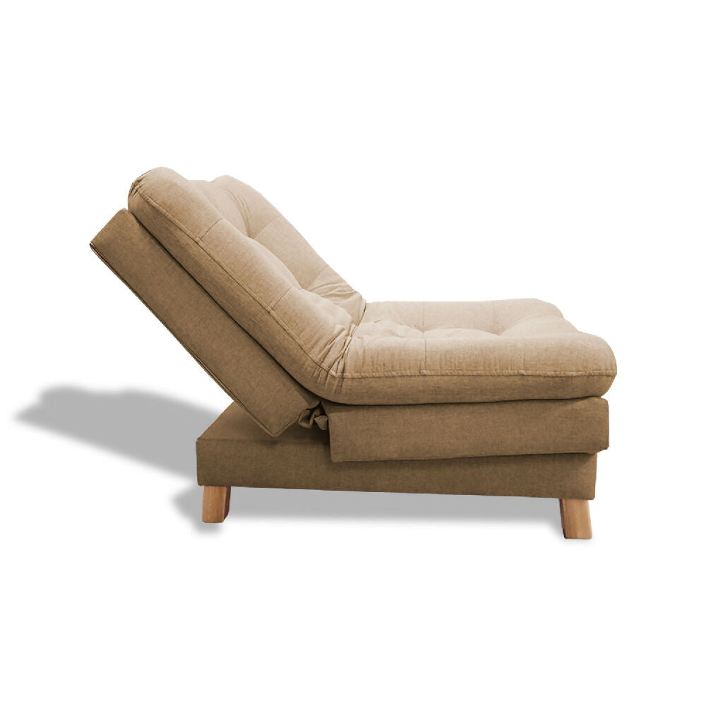 Poltrona Widmer Clic Clac 3 Posiciones Camel