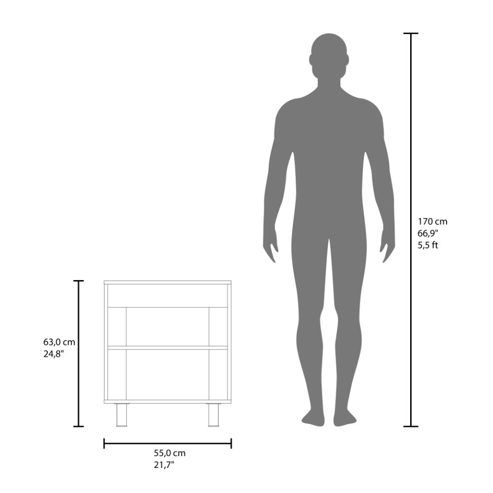 Mueble Para Lavamanos Marlo, Kronos Fresno y Kronos Blanco, No incluye Lavamanos