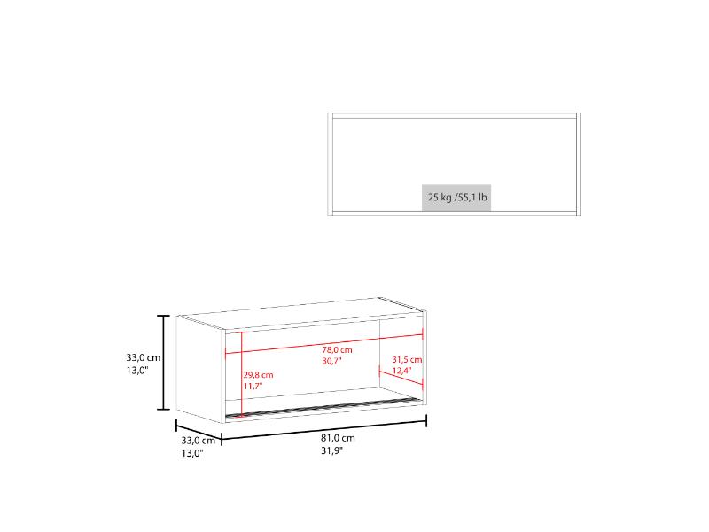 Gabinete Auxiliar Tanix, Blanco Duqueza, con puertas corredizas ZF