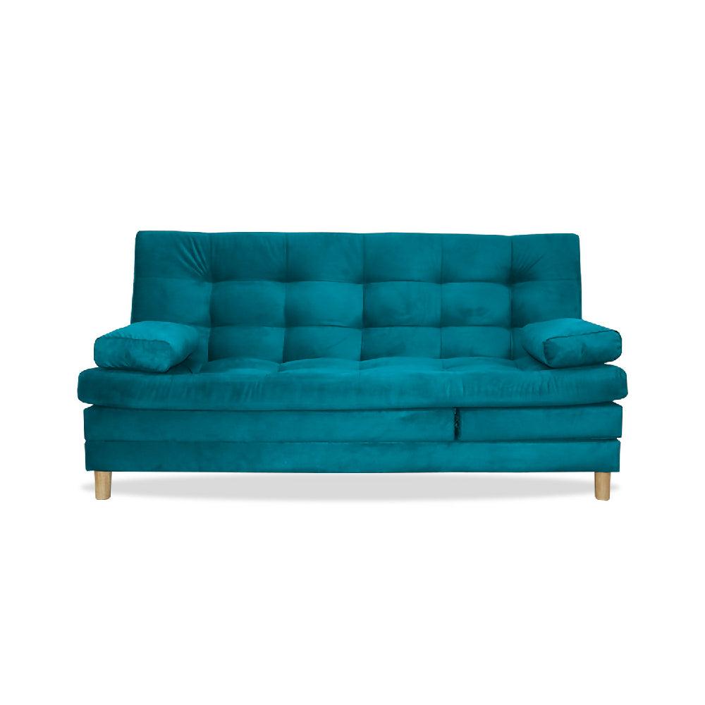 Sofacama Bieri 5 posiciones Reclinable Turquesa