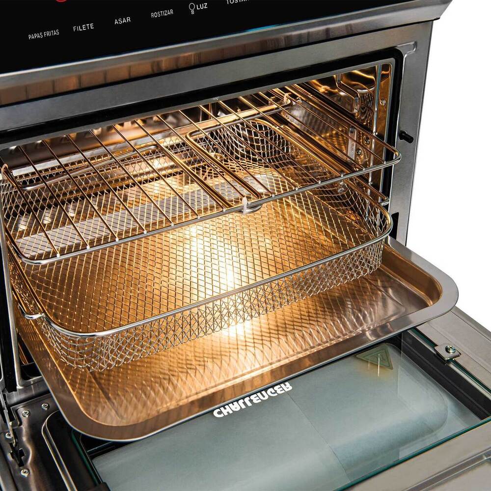 Horno Freidor de Aire con panel Digital 23L Challenger, Color Gris