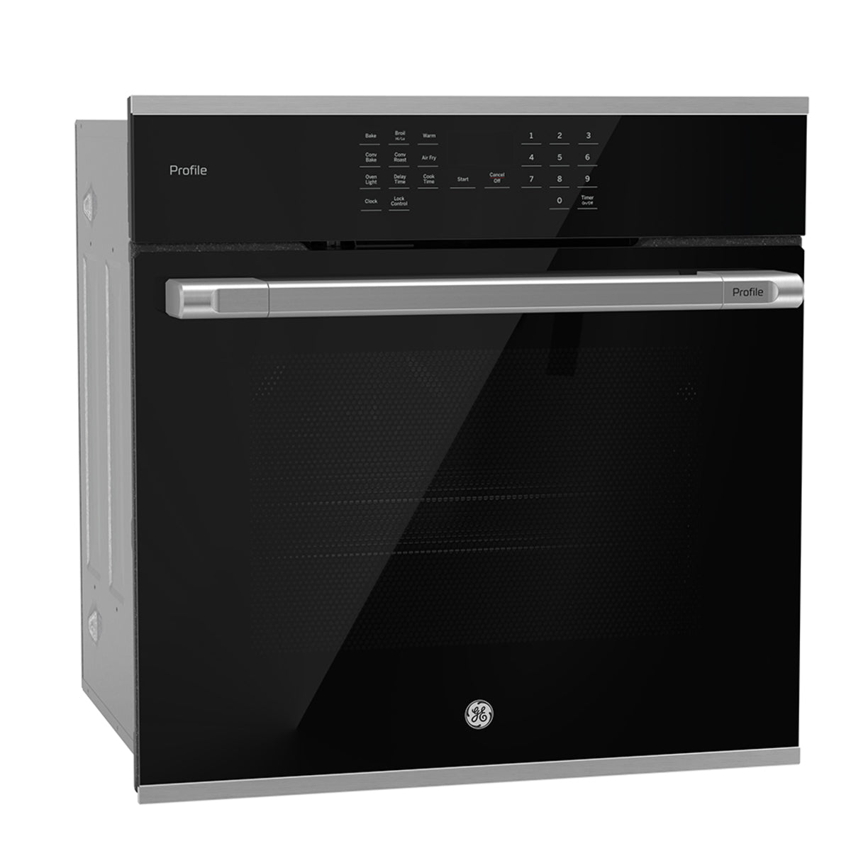 Horno De Empotrar Eléctrico De Convección Con Vidrio, Negro