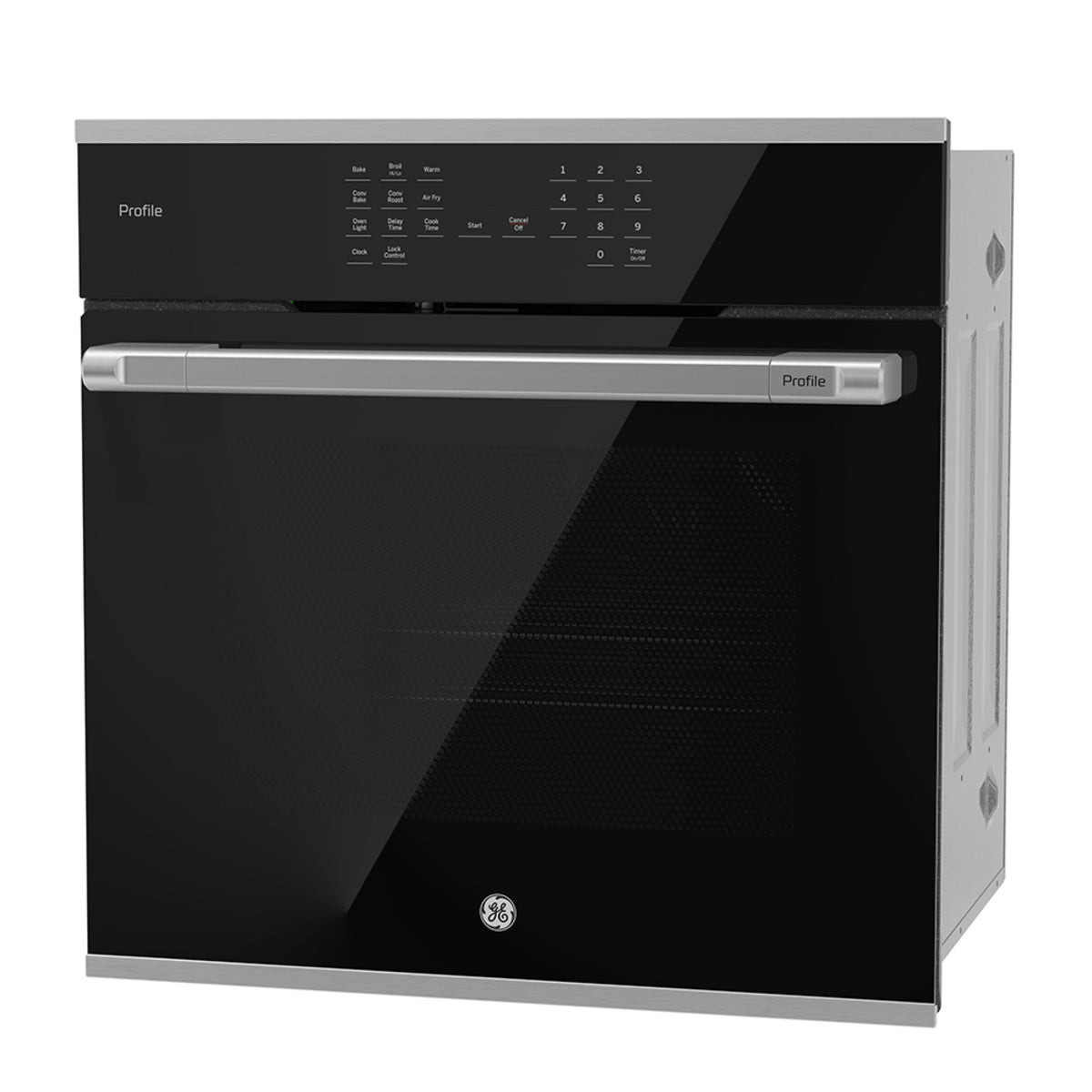 Horno De Empotrar Eléctrico De Convección Con Vidrio, Negro