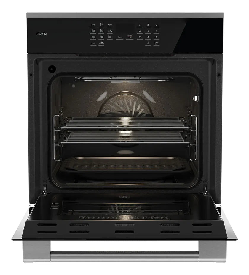Horno De Empotrar a Gas 60cm a 110v Vidrio, Negro