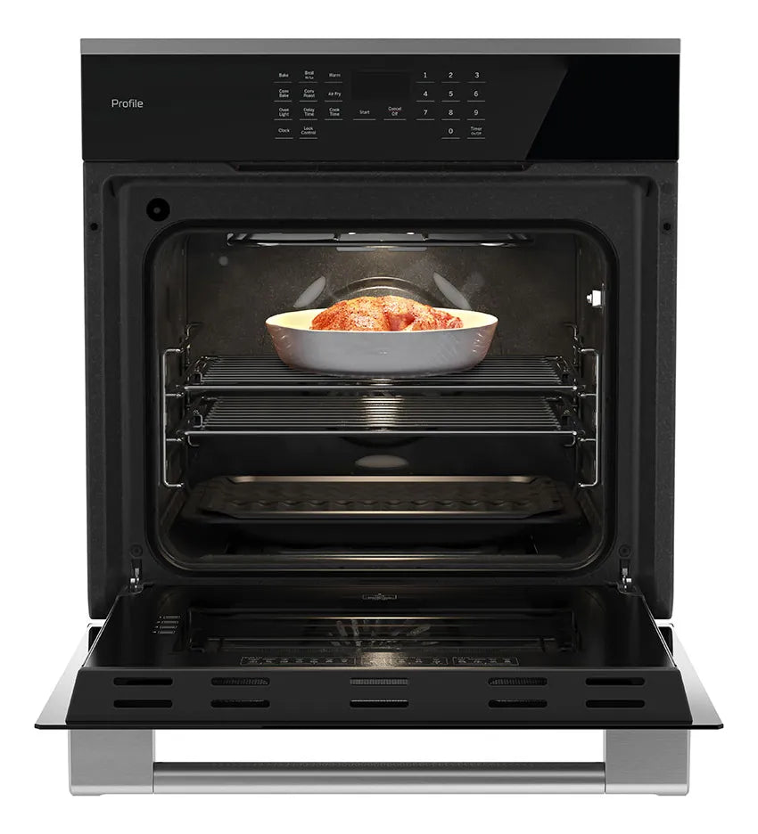 Horno De Empotrar a Gas 60cm a 110v Vidrio, Negro